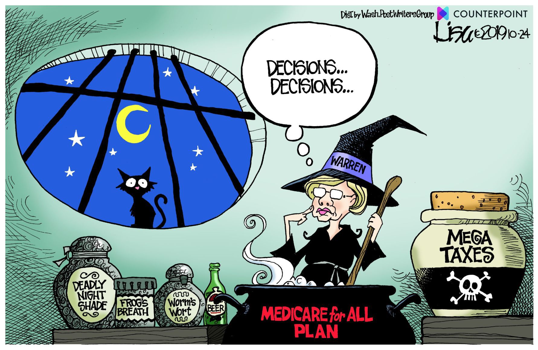 Lisa Benson cartoon